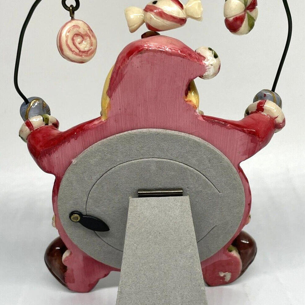 Santa Claus‎ with Candies Christmas Photo Frame Holds 2x2 Photo NEW - Picture 4 of 6